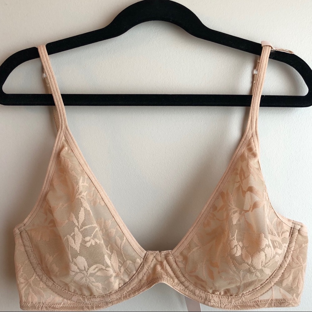 Gap sheet lace underwire bra